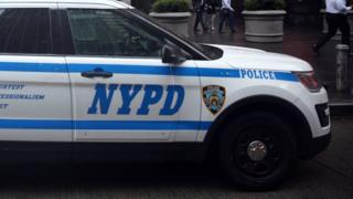 NYPD polis arabası