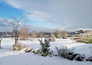 Snow in Chorley, Lancashire