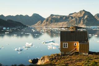 Cabin at Kulusuk, east Greenland
