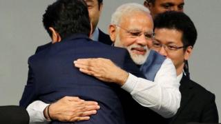 मोदी, शिंजो आबे, भारत, जापान