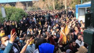 تظاهرات تهران