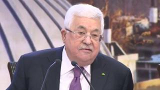 محمود عباس گفته آمریکا نمیتواند با تشکیلات فلسطینی با قلدری رفتار کند