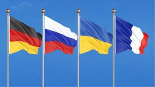флаги стран "нормандской четверки"