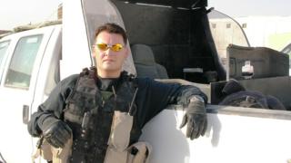 Маккуин во время работы на ЧВК в Ираке
