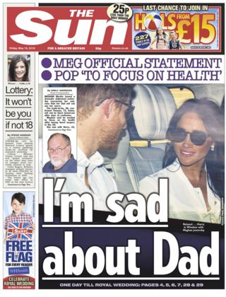 The Sun front page