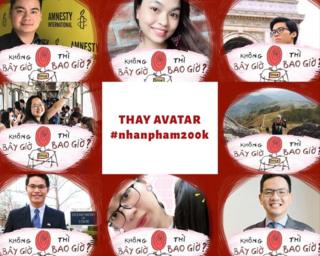 Hàng trăm tài khoản Facebook đồng loạt đổi ảnh đại diện ủng hộ chiến dịch "Nhân phẩm 200k"