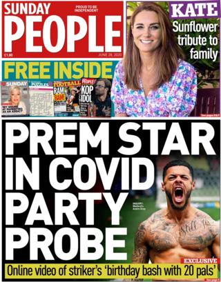 Sunday People 28 June