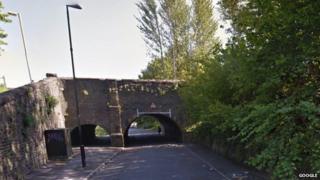 Cwm Road bridge crossing