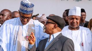 Onyeisiala Buhari na Chris Ngige