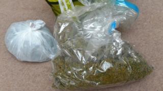 The herbal cannabis was seized at a Belfast city centre apartment