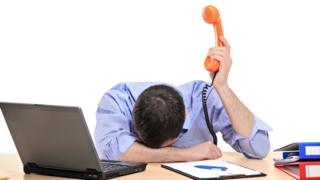 Man on phone