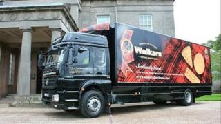Walkers Shortbread lorry