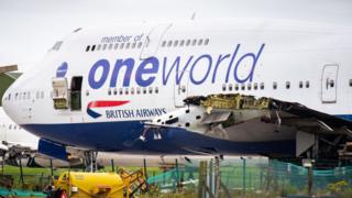 BA plane