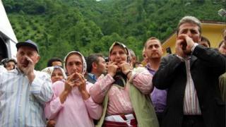Kuşköy sakinləri