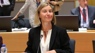 Федерика Могерини записала видеообращение к украинцам