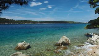 An island picture from the Adriatic coast (file picture for illustration purposes)