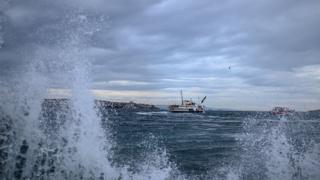 İstanbul'da fırtına
