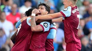 West Ham celebrate
