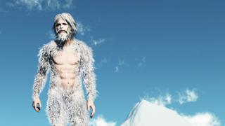 Ilustración de un yeti