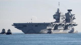 ความยิ่งใหญ่ของเรือบรรทุกเครื่องบิน HMS Queen Elizabeth