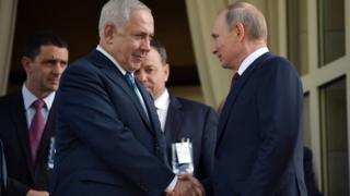 Путин и Нетаньяху