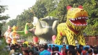 বর্ষবরণের মঙ্গল শোভাযাত্রা