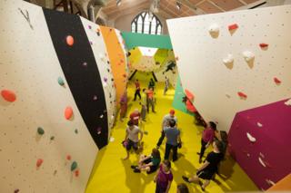 Three Wise Monkeys climbing centre