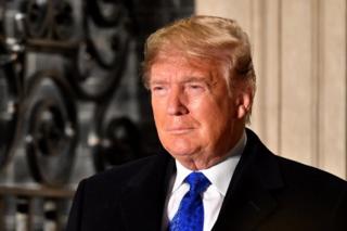 Trump, NATO zirvesine katılmak için İngiltere'ye geldi