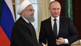 Хасан Роухани и Владимир Путин