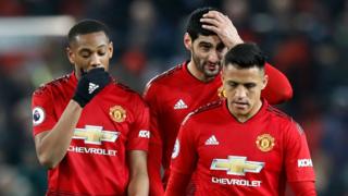 Anthony Martial, Marouane Fellaini da Alexis Sanchez
