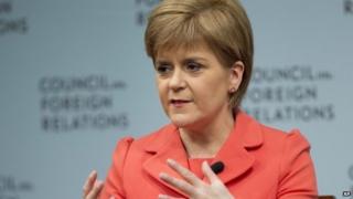 Scottish First Minister Nicola Sturgeon