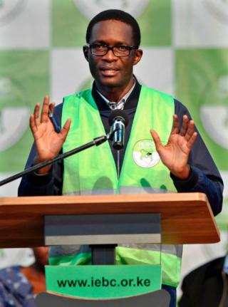 Ezra Chiloba aheruka kubwira BBC ko atazotanga imihoho