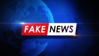 Ilustração de fake news