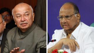 सुशीलकुमार शिंदे-शरद पवार