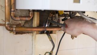 Heating boiler