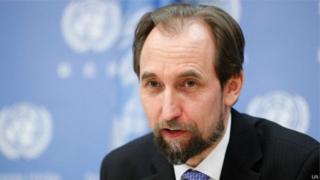 БМТнинг Инсон ҳуқуқлари бўйича Олий комиссари Зейд Раъад ал-Ҳусайн