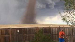 Alberta, Kanada, tornado, Wessels