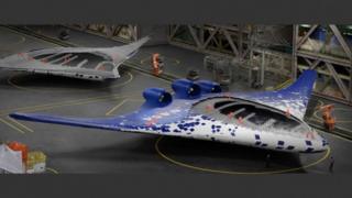 Avión NASA.