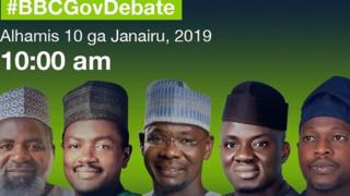 BBC za ta fara gudanar da muhawara ta masu neman takarar gwamna a wasu jihohin Najeriyar, kuma za a fara ne da jihar Nasarawa.