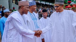 Bukola da Dogara sun halarci taron rantsarwa