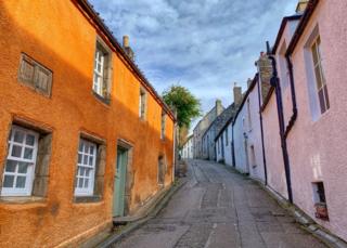 Alex Grant had a nice walk in Culross