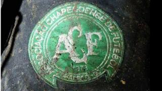 Destroços de avião com equipe da Chapecoense
