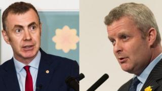 Adam Price a Chris Davies