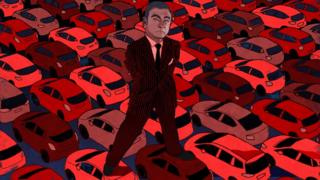 Ilustración de Carlos Ghosn