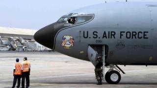 America Air Force jet