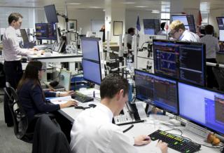 Bank of England Dealing Room