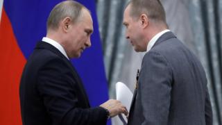Евгений Миронов и Владимир Путин