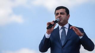 HDP Eş Genel Başkanı Selahattin Demirtaş