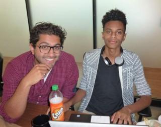 Mo dey create di phone along with e co-founder, 25-year-old Fahd Alhattab