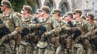 армія на параді